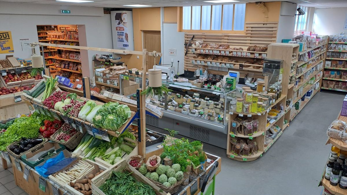 Les fruits et légumes, biocoop Kerbio centre ville