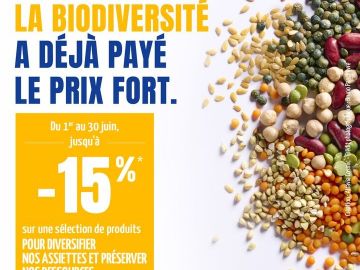 [📆 THÈME DU MOIS 📆]
En juin, agissons pour protéger la biodiversité 🤲🌱 !

✋ Depuis des décennies, l’agriculture intensive a simplifié l’environnement...