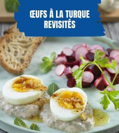 [👨‍🍳 MERCREDI RECETTE 👩‍🍳]
🤩 Cette semaine, nous vous proposons une recette d’œufs à la turque revisités 😋 ! 

☝️ Le détail de la recette est à découvrir...