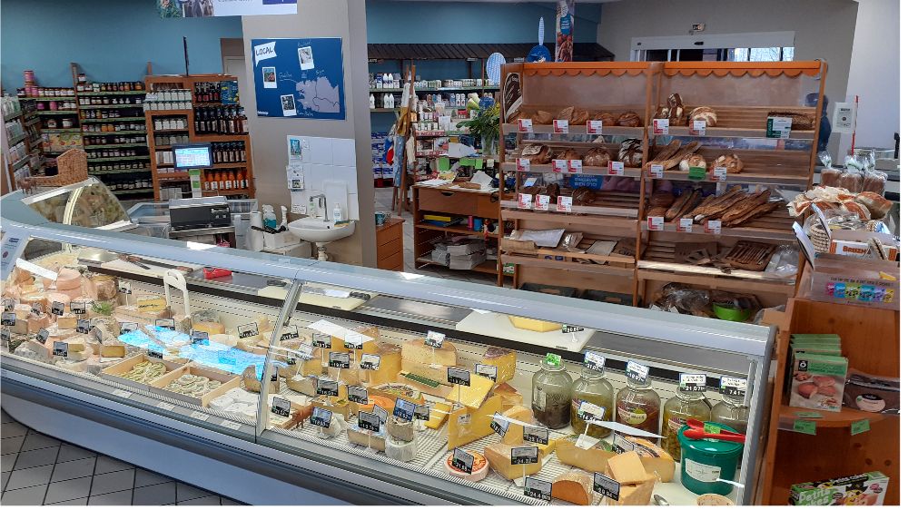 Le rayon frais, l'épicerie, biocoop Prim'vert Le rayon frais, l'épicerie, biocoop Prim'vert