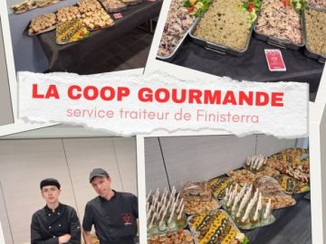 😋 LA COOP GOURMANDE : le service traiteur de la coopérative Finisterra !

👉 Vous propose de délicieuses mignardises, verrines, tartelettes, pains surprises...