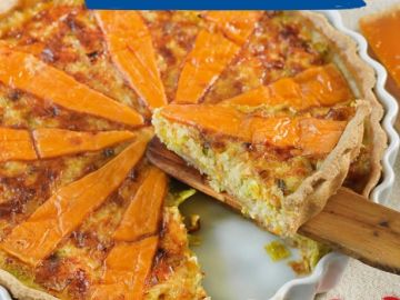 A l'occasion de la Fête des fromages, régalez-vous avec notre recette de Flamiche aux poireaux et à la mimolette extra vieille bio avec son délicieux goût de...