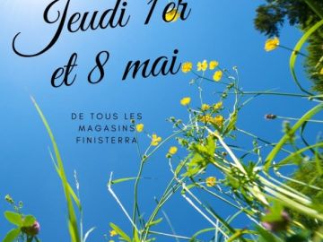 Tous les magasins Finisterra seront fermés les jeudis 1er et 8 mai !

A très vite en magasin! 🥳