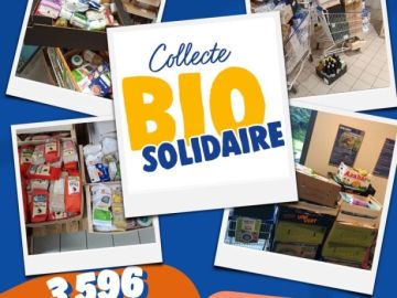 📌 La Collecte Bio Solidaire des 13 et 14 juin 🤝
Les magasins de la coopérative ont participé à l'opération nationale et grâce aux dons de nos clients, 3 596...