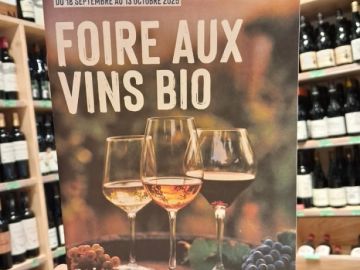 🍷 C’est la foire aux vins bio dans notre magasin Biocoop ! 🍷

📅 Du 18 septembre au 13 octobre 2025 inclus, découvrez des vins bio qui ont le goût de nos...
