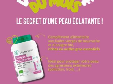 Découverte du mois

Le secret d'une peau éclatante avec le complément alimentaire aux huiles vierges de bourrache et d'onagre bio

✅ Riche en acides gras...