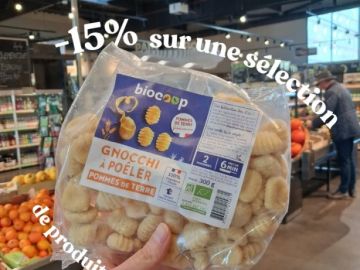 Manger bio, c’est OUI. Mais pas n’importe laquelle !

Avec Biocoop, dites OUI à une bio gourmande et exigeante.
Dites adieu aux arômes dans vos produits...