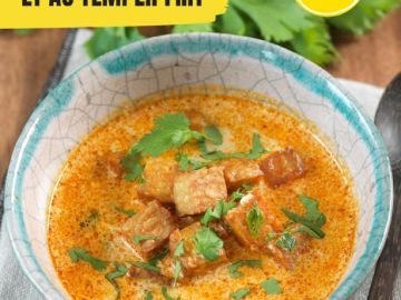 🥘 Aujourd’hui, nous vous proposons notre recette à prix engagé de Soupe au curry et au tempeh frit.

La recette est disponible dans le carrousel ou...