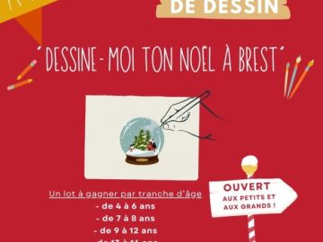 📢 À KERBIO SIAM à BREST

L'équipe du magasin vous propose un concours de dessin sur le thème Dessine-moi ton Noël à Brest. 
Le concours est ouvert aux...