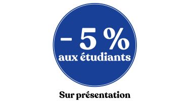 Une remise pour les étudiants