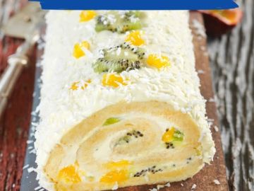 Pour les fêtes de fin d’année, préparez une délicieuse bûche de Noël au mascarpone et aux fruits exotiques ! 🥝🥭

• Difficulté : ★★★
• Pour : 6 à 8 personnes...