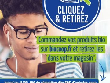 📣 Jusqu'au 11 février 2026 et si vous êtes nouveau client sur notre plateforme de course en ligne www.biocoop.fr, bénéficiez de 10€ de réduction dès...