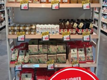 Vive les saveurs d’ailleurs tout près d’ici !

Du 5 février au 4 mars 2026 inclus, voyagez à travers nos produits grâce à 20%* de remise sur une sélection de...