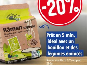 Vive les saveurs d’ailleurs tout près d’ici !

Du 5 février au 4 mars 2026 inclus, voyagez à travers nos produits grâce à 20%* de remise sur une sélection de...
