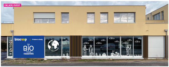 Simulation fa&ccedil;ade magasin