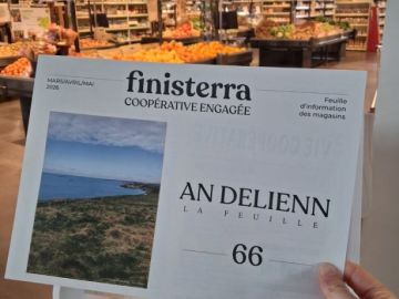 📣 Notre dernière lettre d'info, An Delienn n°66, est disponible dans tous les magasins de la coopérative (📍Brest, Plouzané, Saint-Renan, Plouarzel, Lesneven,...