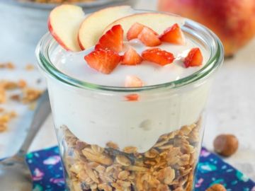 🥣 Une petite faim ? Préparez un Granola maison et sojade à la banane !

• Difficulté : ★★☆
• Pour : 4 personnes 👥
• Préparation : 20 min 👨‍🍳👩‍🍳
• Cuisson :...