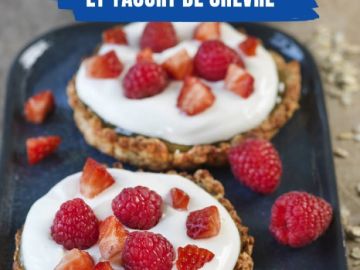 Et pour le dessert une délicieuse tartelette aux fruits 🥧🍓

• Difficulté : ★★☆
• Pour : 4 tartelettes 🥧
• Préparation : 25 min 👨‍🍳👩‍🍳
• Cuisson : 10 min ⌛...