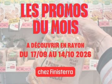 Du 17 septembre au 14 octobre 2026 inclus, retrouvez -20% sur une sélection de produits pour commencer l'automne tout en douceur

Découvrez ou redécouvrez :...